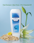 Calme Sensitive Skin Relief Body Wash key ingredients: oat extract, aloe vera and pro-vitamin B5 to hydrate, soothe and support the skin barrier